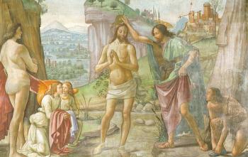 Domenico Ghirlandaio : cappella tornabuoni frescoes in florence